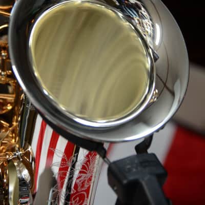 Sax Dakota SDTXG-606 2020-2024 Silver and Gold Plated, Lacquered, Black Onyx image 8