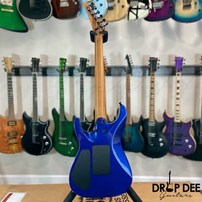 Jackson American Series Virtuoso Electric Guitar w/ Case-Mystic Blue image 12