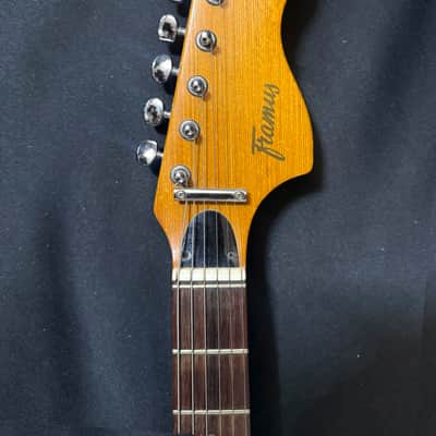 Framus Strato Super 5/155-52 - All Original - Includes Often Missing Tremolo Bar - Clean Sound, Clean Finish - Sturdy Goya Style Hard Case - 1967 image 10