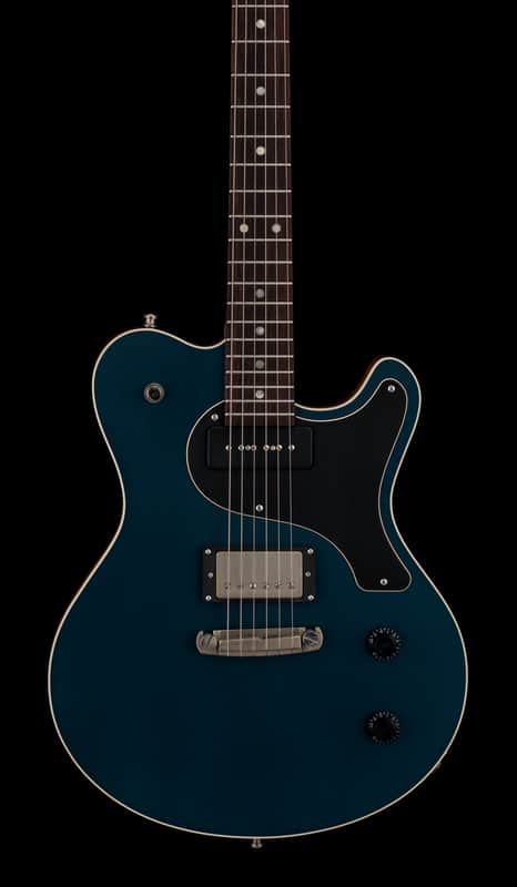 Nik Huber Guitars Krautster III - Worn Petrol Blue #65367 image 1