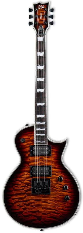 ESP LTD EC-1000 EVERTUNE Dark Brown Sunburst (B Stock) image 1