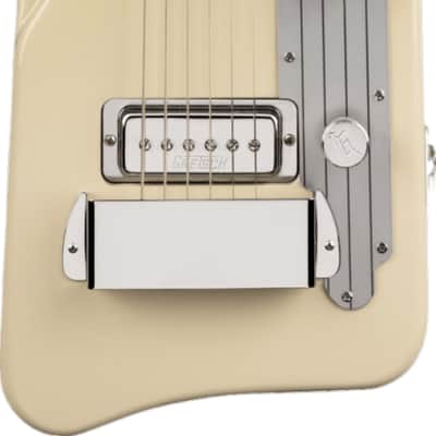 Gretsch G5700 Electromatic Lap Steel Guitar, Plastic Fingerboard, Vintage White image 2