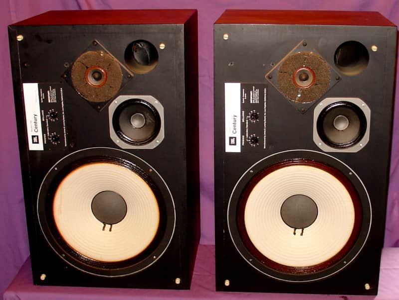 Vintage JBL Century L100 3 Way Speakers w/Grills Hear them on the posted Video image 1