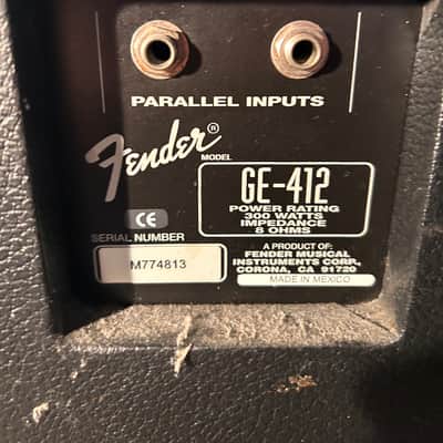 Fender GE-412 Amplifier Cabinet image 5