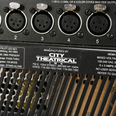 City Theatrical PDS-375-TR Touring ColorBlast Power/Data Supply CG0110L image 9