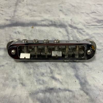 Schecter Silver Tune-O-Matic Bridge image 1