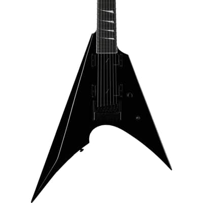 ESP LTD Arrow-1007 Baritone Evertune Electric Guitar, Black image 7