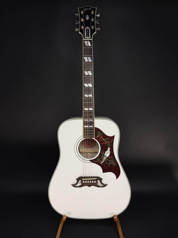 Gibson Custom Limited Edition Greatest Hits Volume II Dove - Alpine White Gloss image 1