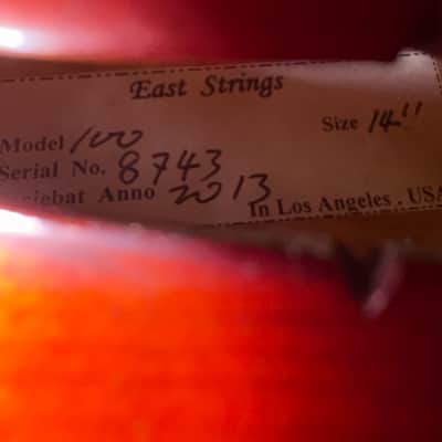 East Strings 100 14” viola 2013 - Natural image 5