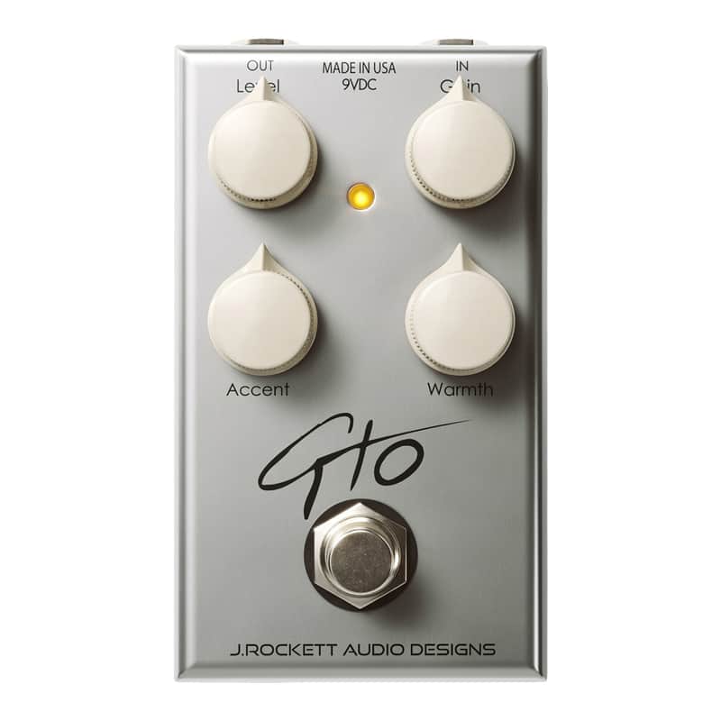 J.Rockett Audio Designs GTO オーバードライブ J. Rockett GTO Overdrive | Reverb