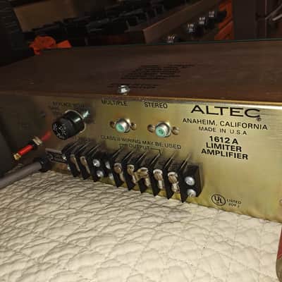 Altec 1612A Limiter Amplifier FET Compressor Mic Preamp Rare Vintage image 8