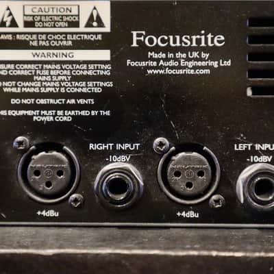 Focusrite Platinum Mixmaster Stereo Multiband Compressor Finalizer image 7