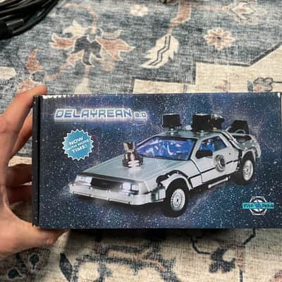 VVco Delayrean 2.0 Delay Pedal Delorean Collectable Model - Back To The Future image 2
