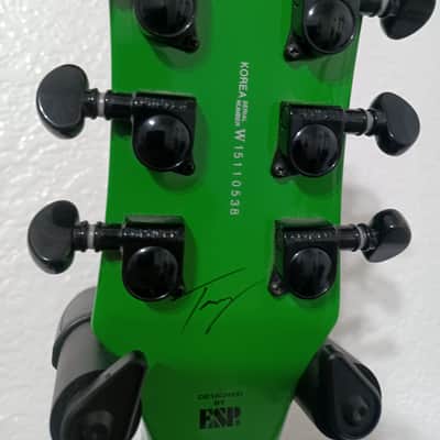 *RARE* ESP LTD Viper 2015 "Slimer" Tony Perry PTV Pierce The Veil Signature Electric Guitar -- Limited Edition Sam Ash Exclusive image 10