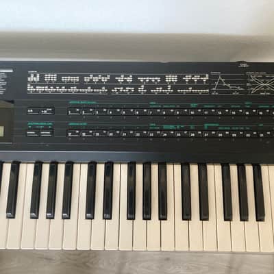 Yamaha DX7 Programmable Algorithm Synthesizer II-FD 1983 - 1987 - Black image 3