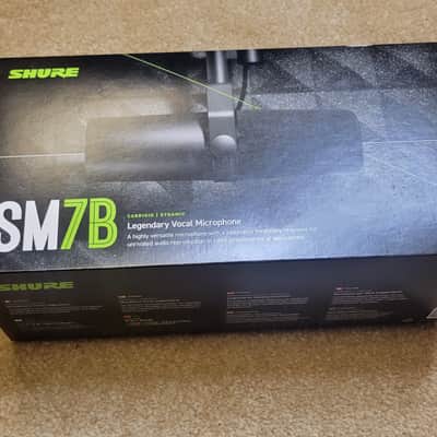 Shure SM7B Cardioid Dynamic Microphone 2001 - Present Black image 9