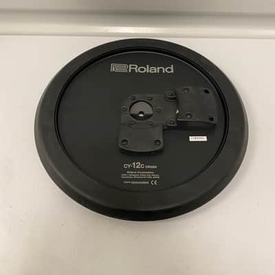 Roland CY-12C New Version Black Bottom 12” Electronic Crash Cymbal Pad vdrums cy12c cy12 1 of 2 image 2
