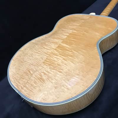 John D'Angelico  New Yorker 18" 1945 - Blonde Vintage Archtop Guitar image 8