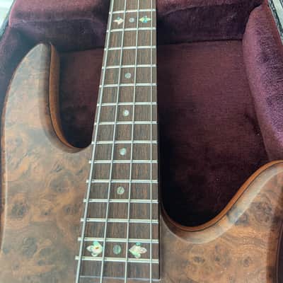 Fodera Walnut Burl Monarch 4 Deluxe 2018 image 3