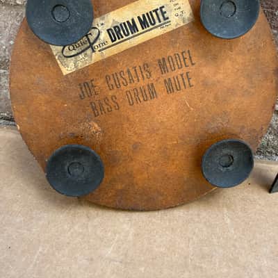Quiet Tone Joe Cusatis Model Bass Drum Mute Vintage Strap-On Practice Mute image 6