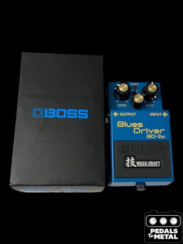 Boss BD-2W Blues Driver Waza Craft 2015 - Present - Blue - X18393 image 1
