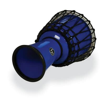 Latin Percussion LP1607BL World 7" Rope Circle Djembe, Blue image 2
