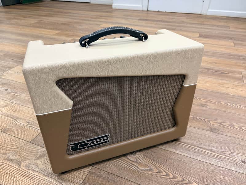 Carr Skylark 12-Watt 1x12" Guitar Combo Creme/Coco Finish image 1