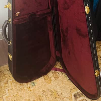Fodera Imperial Elite 5 – Redwood Burl Top / Walnut Body – Excellent Condition (Home Studio Only) image 13