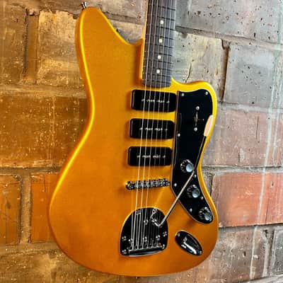 Tone Bakery Jazzbird J Loaded Mahogany Jazzmaster Body - Metallic Gold image 3