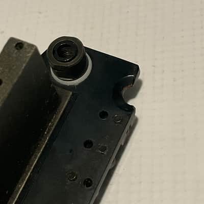 2000's Ibanez RG220B Series ILT1 Licensed Black Floyd Rose Double Locking Tremolo Bridge image 9