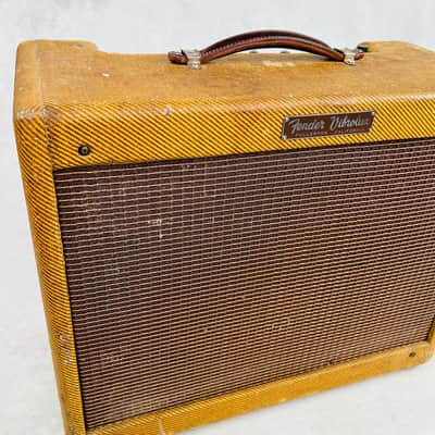 Fender Vibrolux 5F11 1x10" Combo Amplifier 1959 - Tweed image 3