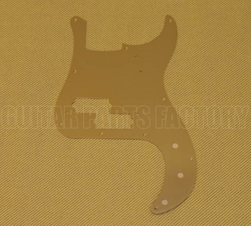 009-5634-049 Genuine Fender '58 Gold Anodized Vintage Precision P Bass Pickguard image 1