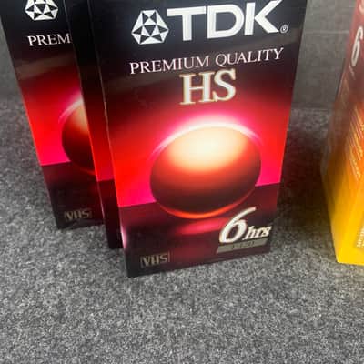 Lot of 6 TDK T-120 Blank VHS Tapes image 3