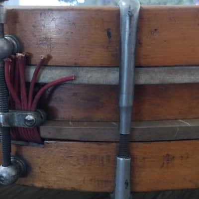 Leedy? Antique Wood Snare Drum Early 1880-1910 Coltskin Leedy 1880-1910 - natural image 3