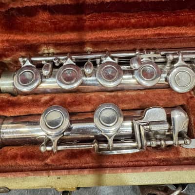 Vintage Artley Elkhart Flute Sterling Silver Headjoint 1960 - Silver image 2