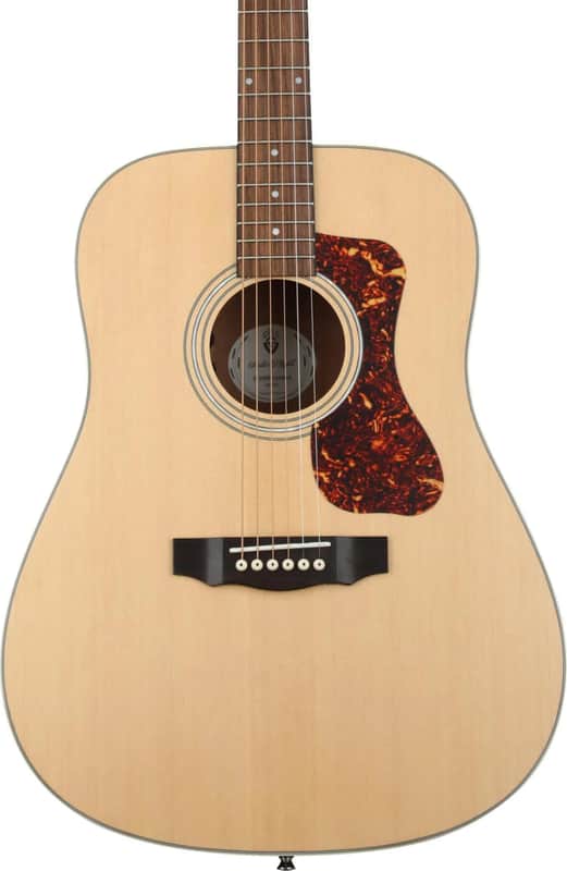 Guild D-240E Limited Flamed Mahogany Dreadnought Acoustic-Electric Guitar, Solid Spruce Top image 1