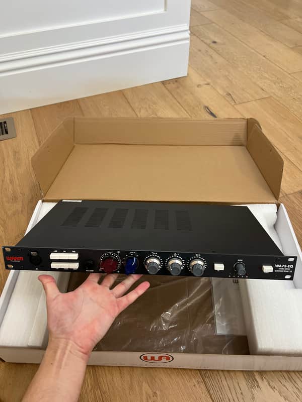 Warm Audio WA73-EQ 1-Channel British Microphone Preamp / EQ 2018 - Present - RAF Blue Gray image 1