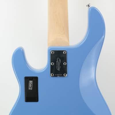 Sterling by Music Man StingRay Ray5 5-String Bass Chopper Blue image 6