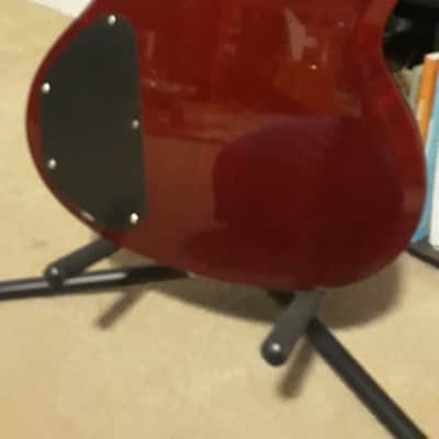 Epiphone SG Standard Dark Cherry 2006 Limited Edition / Custom shop / with EMG active pickups with hard case image 9