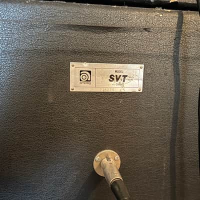 Ampeg SVT "Blue Line" 300-Watt C. 1971 - 2 Matching Cabs 5 S/N's Apart image 8