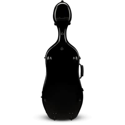 J.W. Eastman CACLK1W-BK 4/4 Carbon Fiber/Fiberglass Blend Cello Case Black image 2