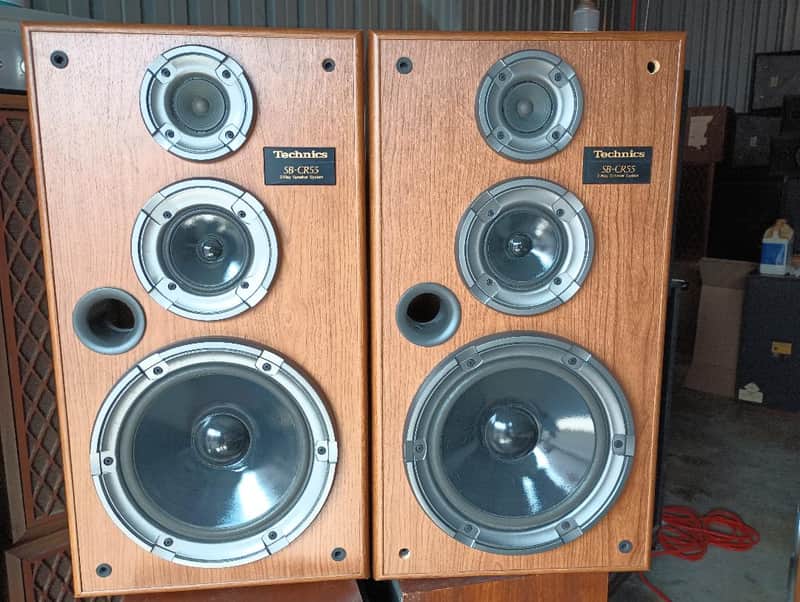 Technics CR SB55 speakers in very good condition - 1980's image 1