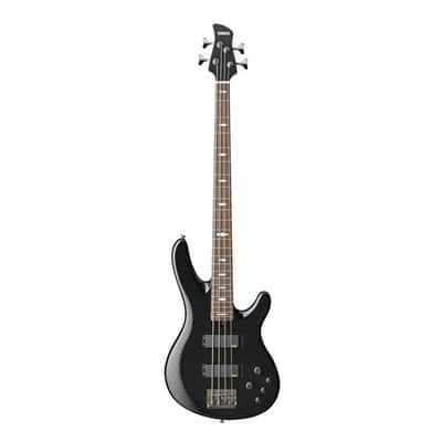 Yamaha TRB1004J 4-String Electric Bass, Gloss Black | Reverb