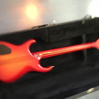 Alembic Elan 5 1991 - Cherry Burst-Wider Comfort Neck image 5