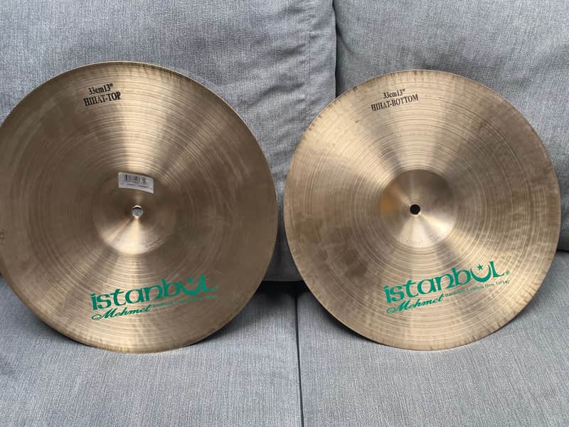 Istanbul Mehmet El Negro 13” Hi-Hat – Horacio Hernandez Signature – Handmade Turkish Cymbals 2010-2018 (?) image 1