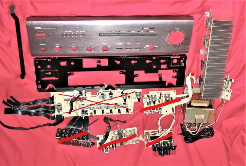 Yamaha AX-540 Verstärker/ Receiver ERSATZTEILE für 3er-bis-9er Serien ~alles TipTop ~ ab1€