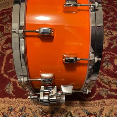 O.C.D.P USA Custom 7x14 8 ply Maple 2000’s - Safety Orange image 3