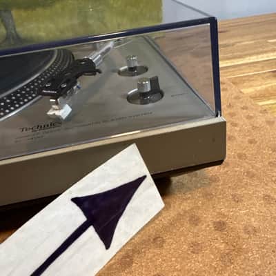 technics sl 1400 turntable Direct Drive Automatic Silver Vinyl Record Player image 17