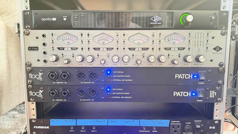 Flock Audio PATCH 64 Point (32x32) Digitally Controlled Analog Patchbay | Excellent Condition image 1