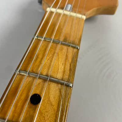 Fender Stratocaster 1974 - Gold - Refin Great player/ Great look, Deluxe G&G Black Tolex Fender hard case image 9